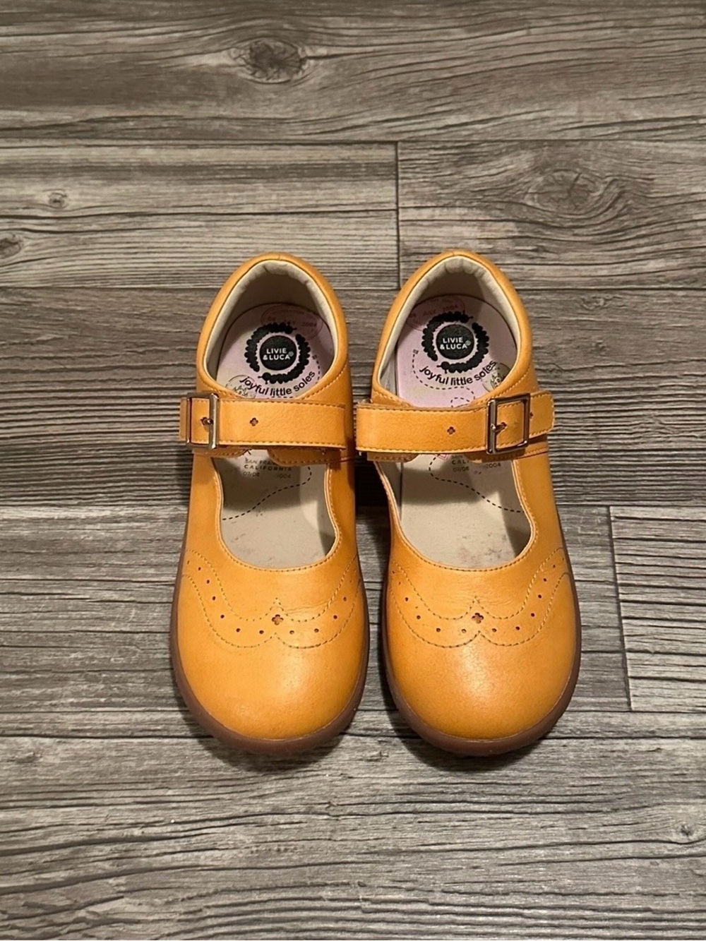Livie & Luca Girls' Mary Jane Shoes - butterscotch